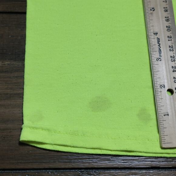 Hook Spit Fishing Gear LS Yellow Unisex Tee (Gildan) "Looking For.." - Large - Picture 5 of 6